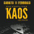 Kaos One + Dj Craim live @ Padova